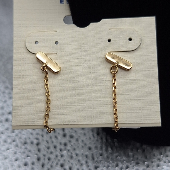 Lucky Brand earrings Horizontal Bar - Picture 3 of 9